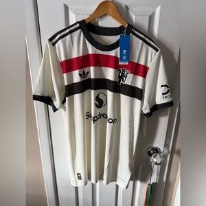 adidas [XL] Manchester United (Red Devils) 2024/25 3rd Stadium Jersey IY7814